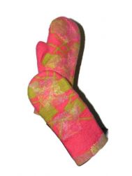 Fuchsia Blush Mittens