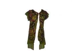 Rose Garden Silk Vest- Small