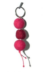 Fuchsia Keychain