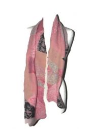 Shambolic Scarf-Pink