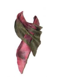 Paper Roses Pleated Scarf