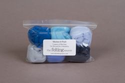 Merino 6-Packs Blue hues - 2 ounces