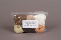 Merino 6-Packs Brown/Neutral hues - 2 ounces