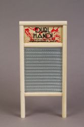 Washboard - large wood and metal